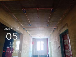 华苑东区水电施工中